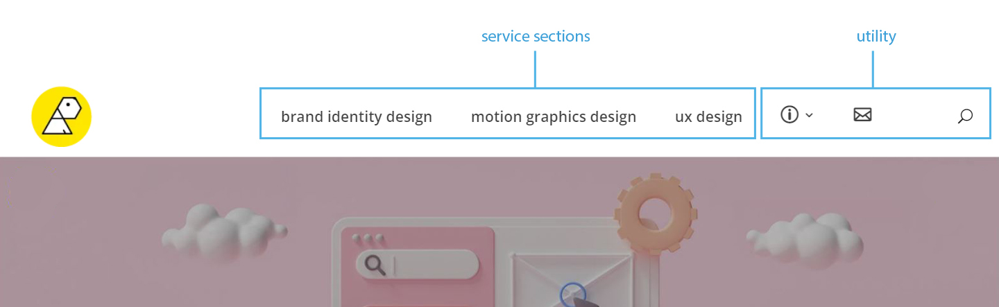new navigation design