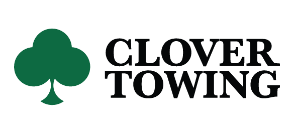 Clover Towing horizontal  logo redesign proposal